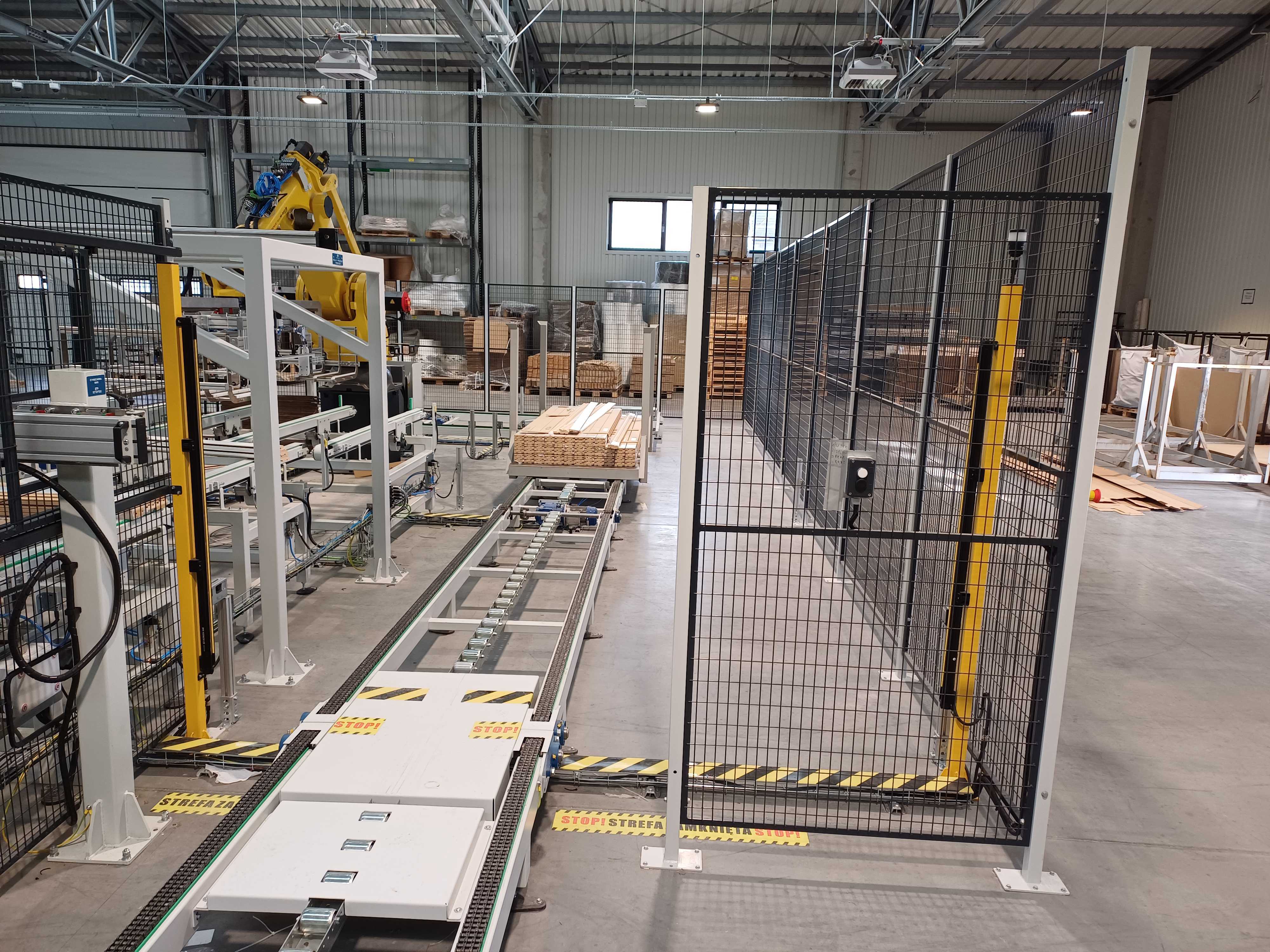 Robotyzacja linii produkcyjnej – realizacja Softcontrols